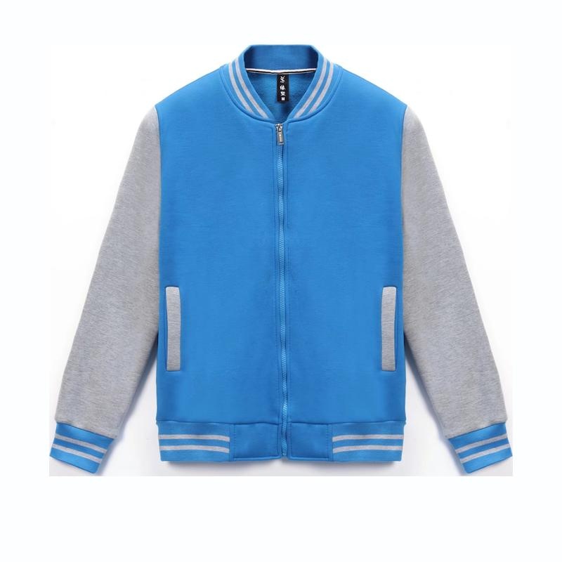 YS-791摇粒绒拉链棒球服