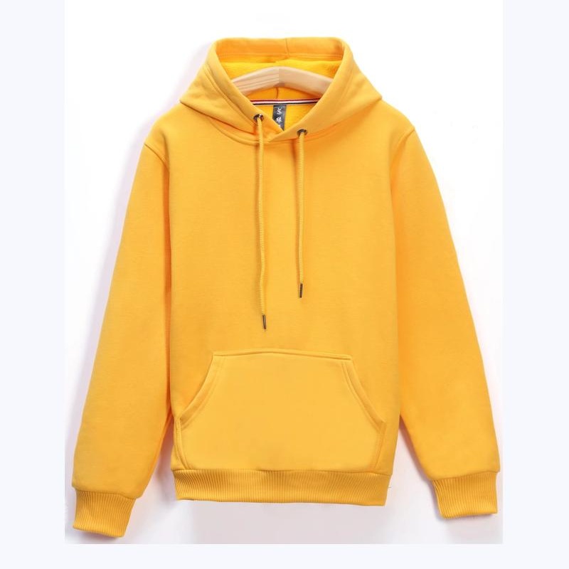 YS-808加绒套头连帽卫衣