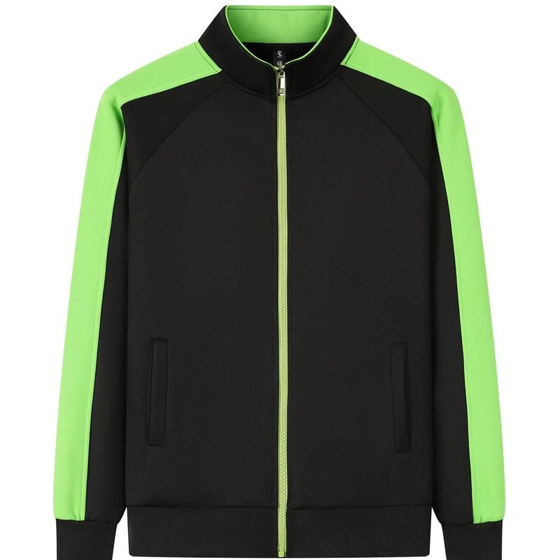 YS-2195加绒立领拼色卫衣